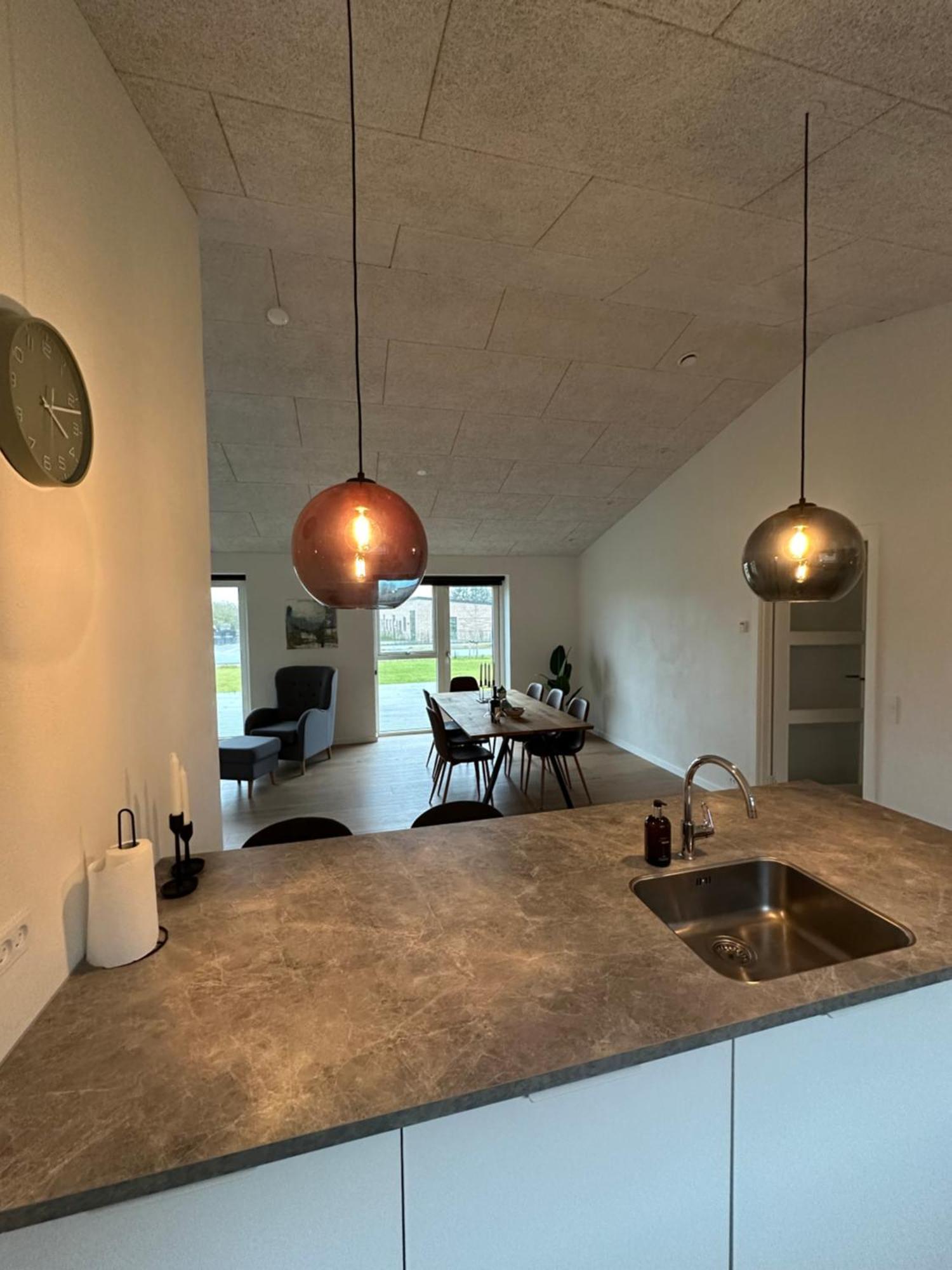 Moderne Nybygget Vila Holstebro Exterior foto