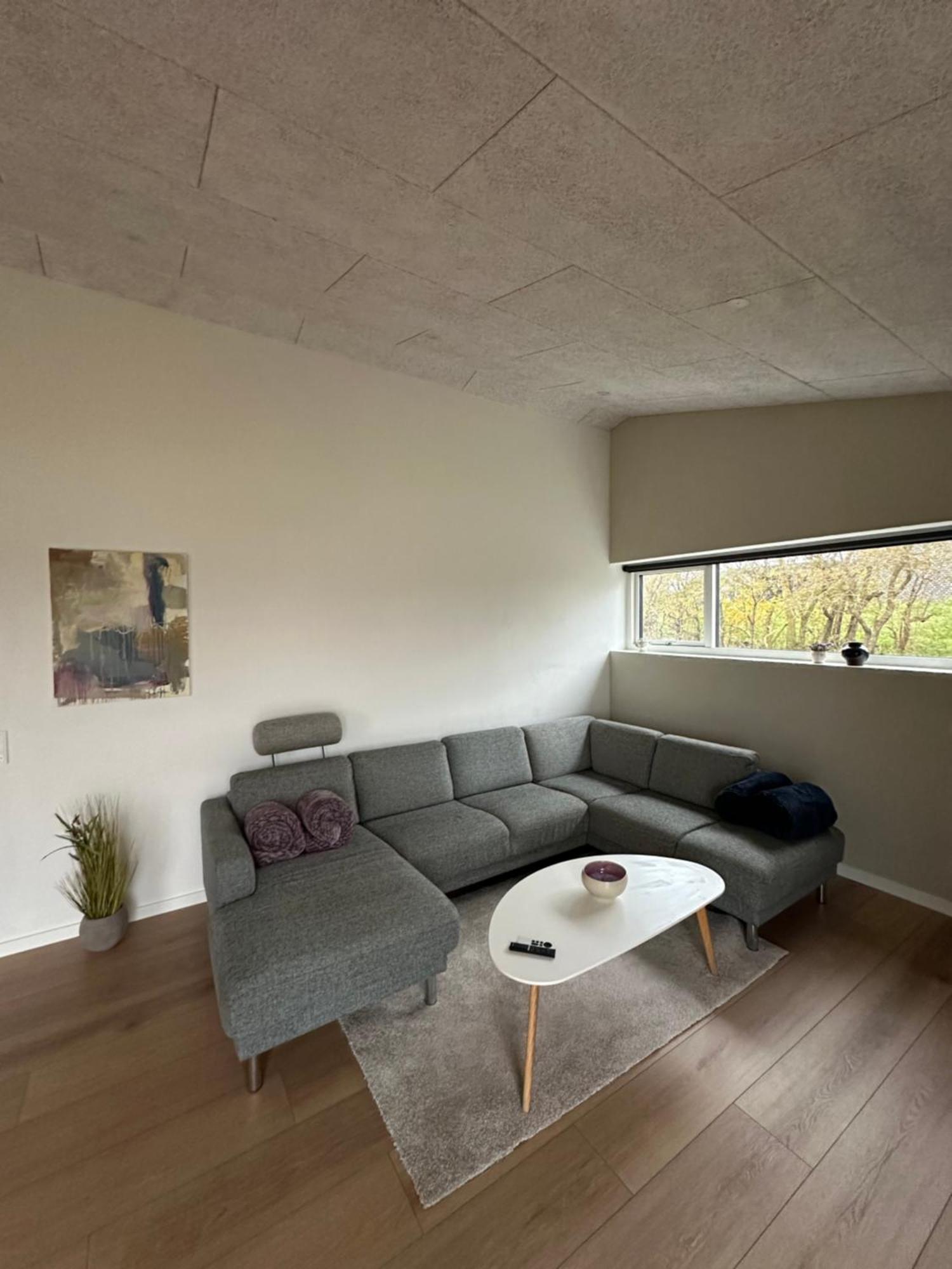 Moderne Nybygget Vila Holstebro Exterior foto
