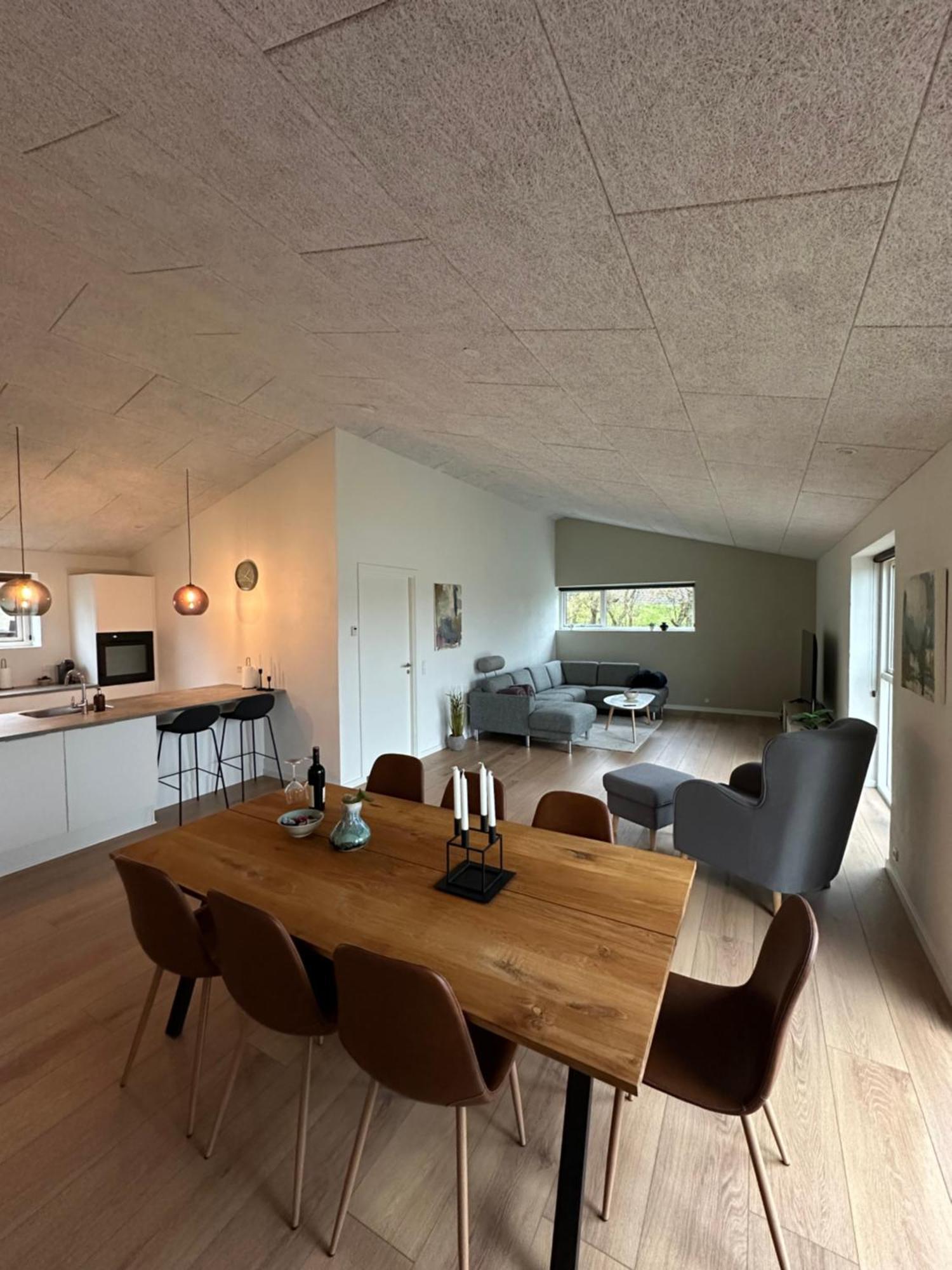 Moderne Nybygget Vila Holstebro Exterior foto