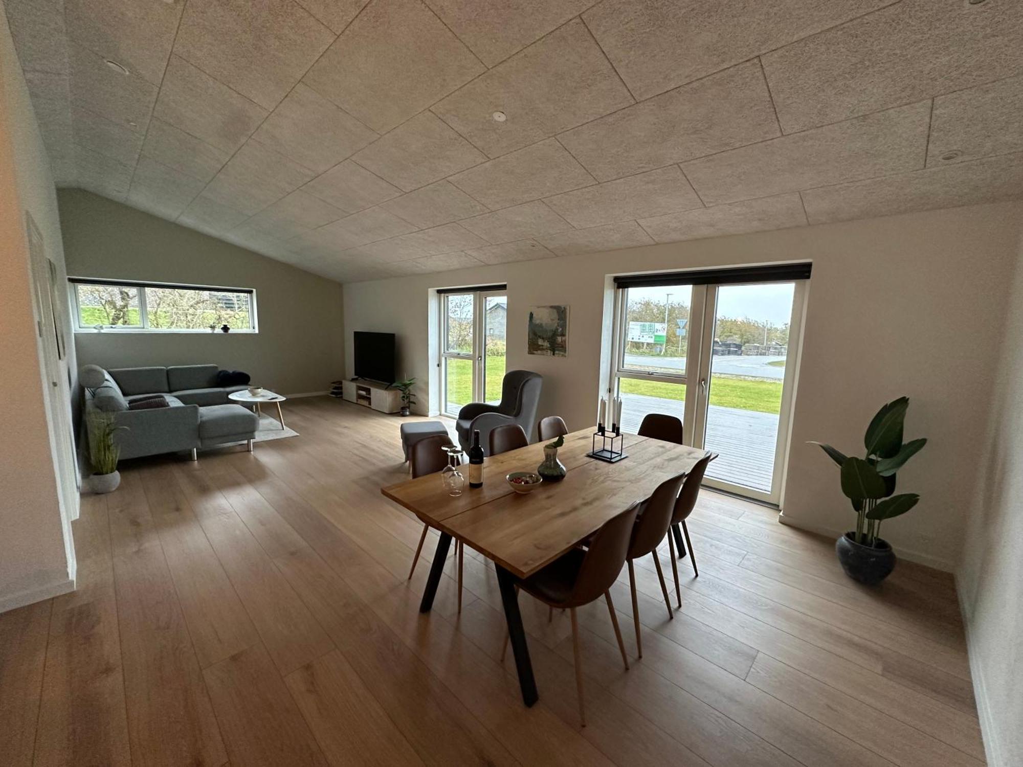 Moderne Nybygget Vila Holstebro Exterior foto